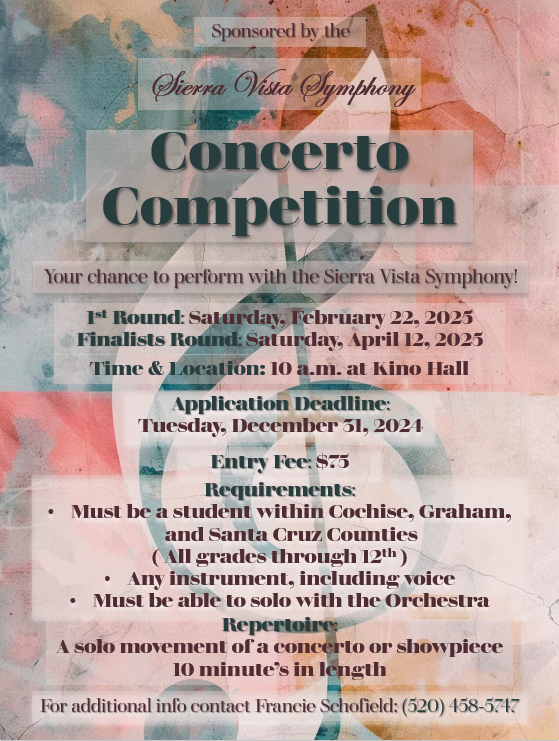 Concerto Competition 2025