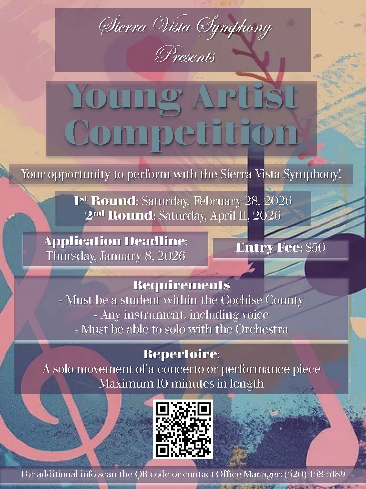 Young Artist Competition 2026
